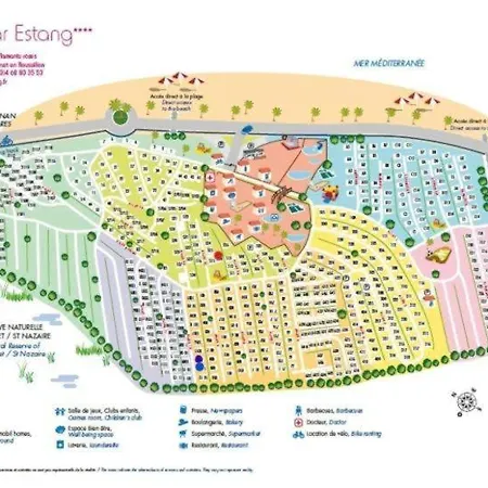 Campsite Mobil 4-6 Personnes Canet-en-Roussillon